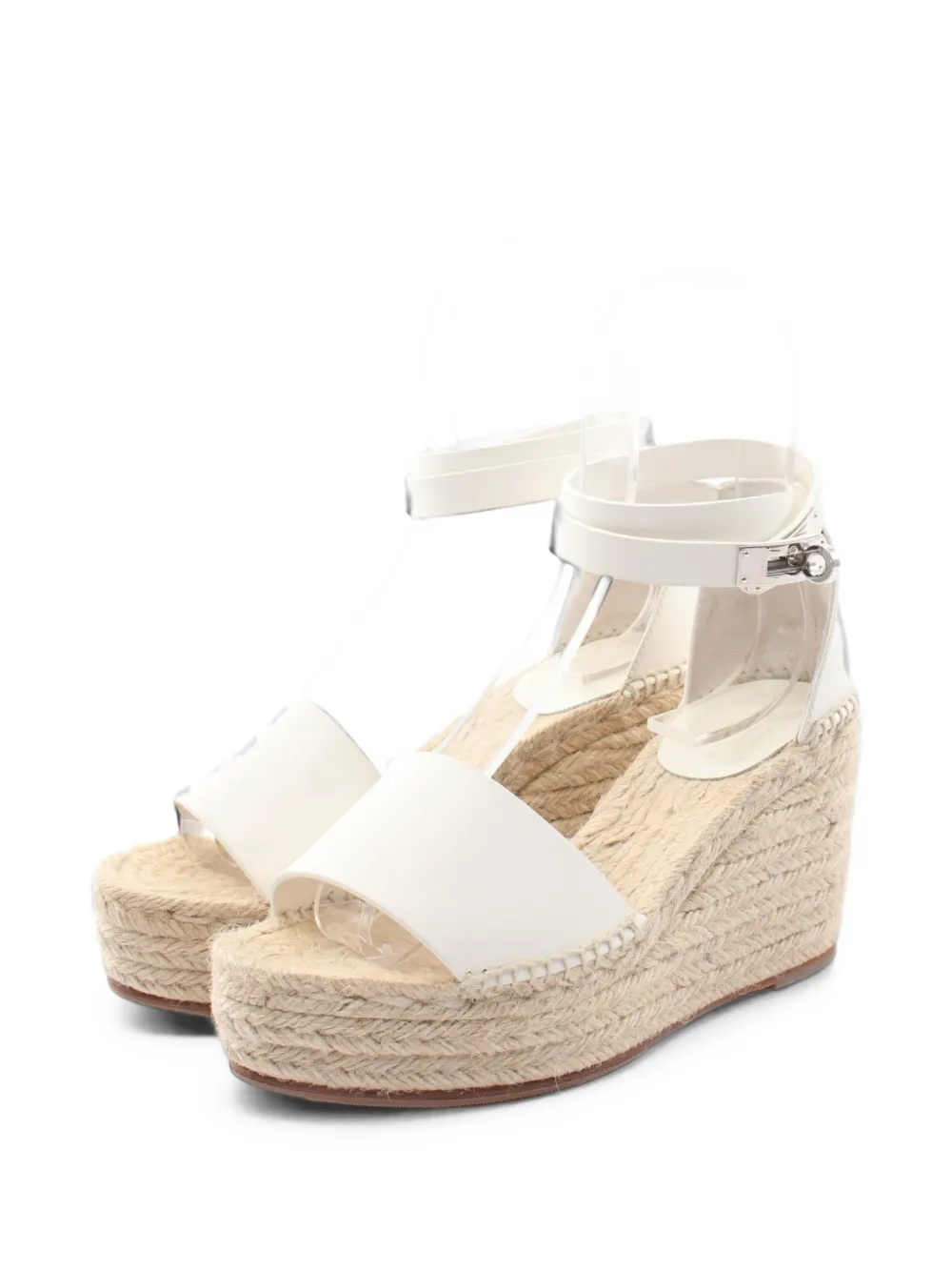Hermès Pre-Owned Sandali Tivoli anni 2010 - Bianco