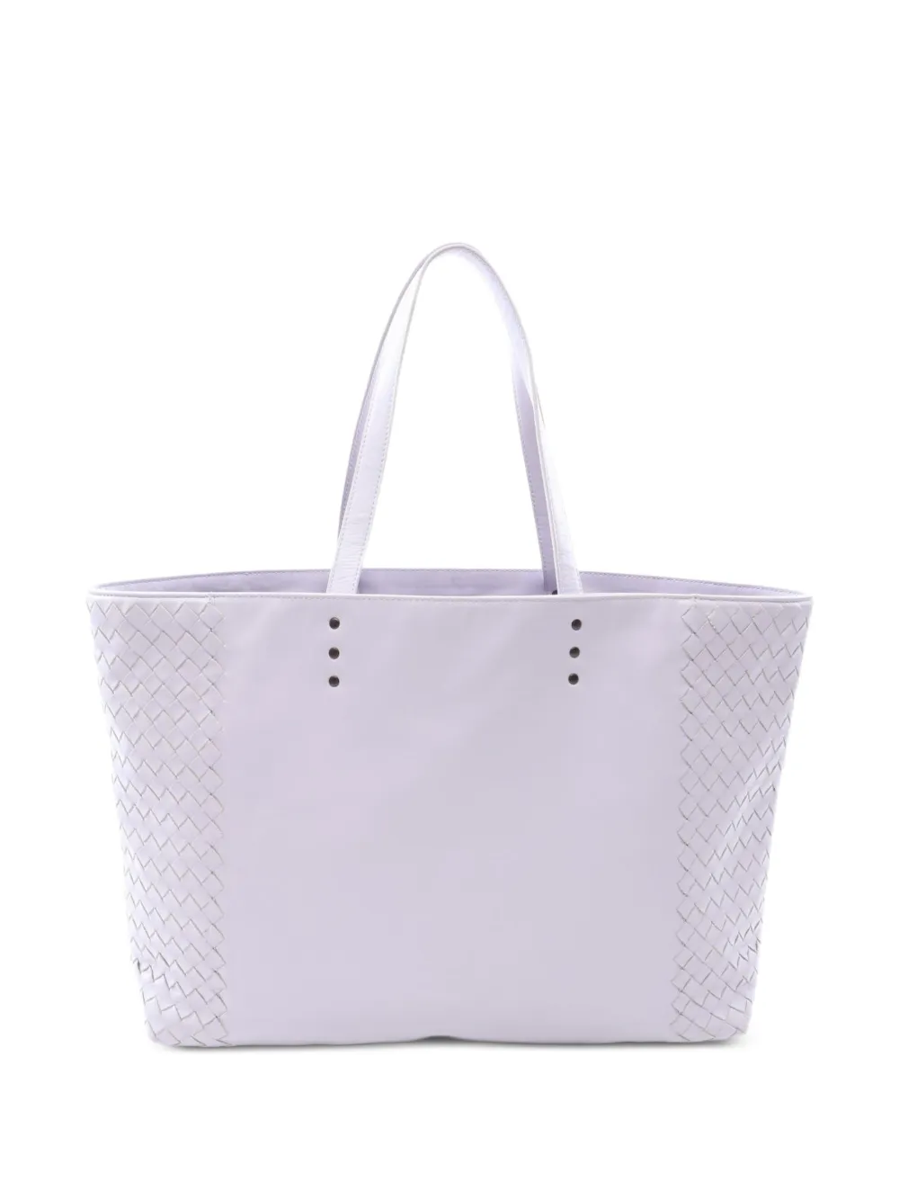 Bottega Veneta Pre-Owned Borsa tote con design Intrecciato anni 2000 - Viola