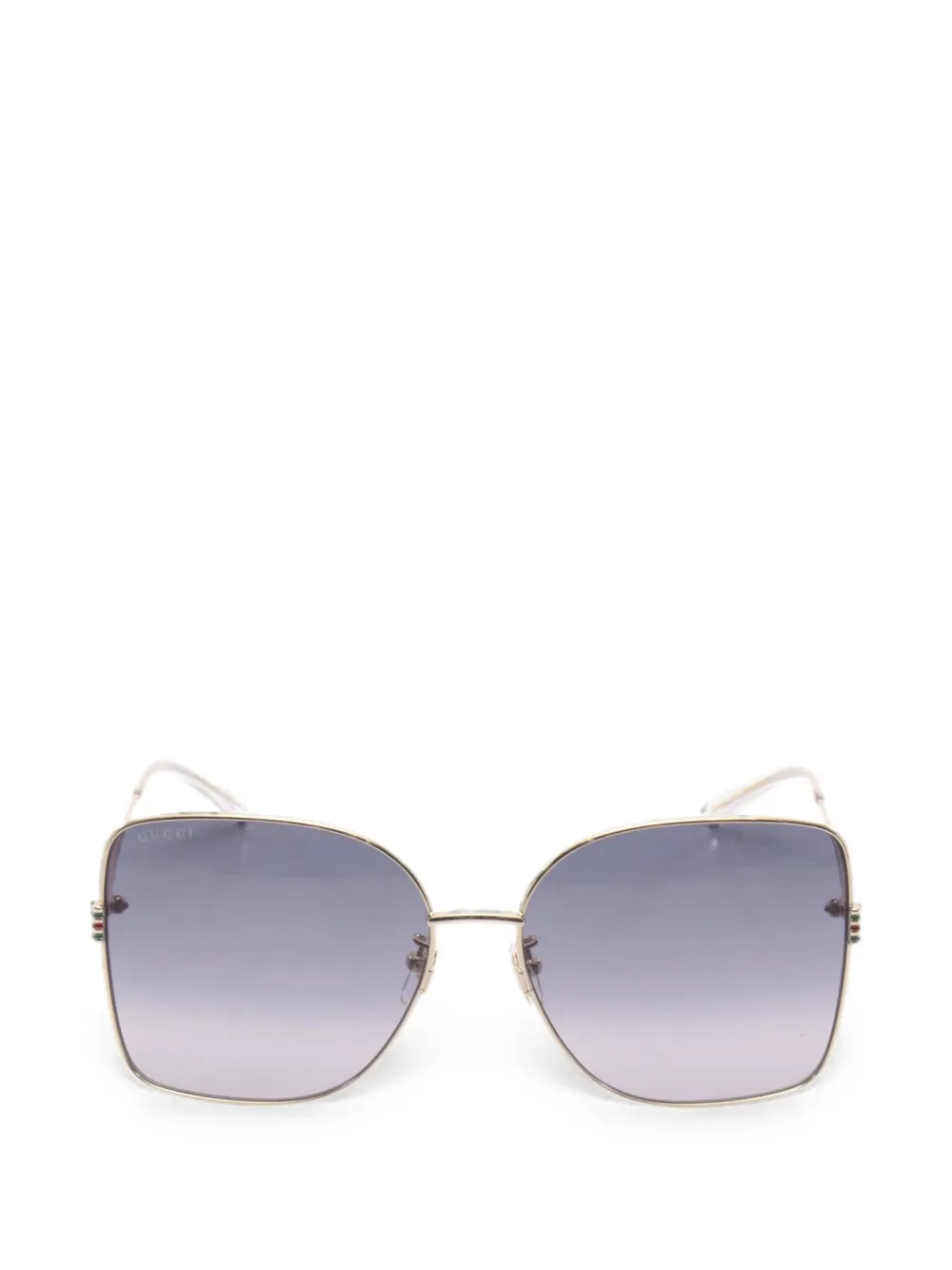 Gucci Pre-Owned 2020s square sunglasses - Oro