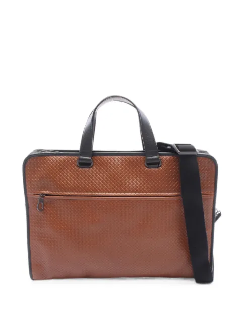 Bottega Veneta Pre-Owned 2010s Intrecciato two-way briefcase