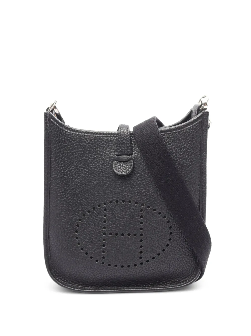 Hermès Pre-Owned 2020 TPM Evelyn Amazon leather shoulder bag - Nero