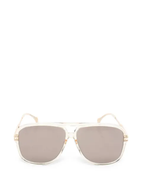 Gucci Pre-Owned pilot-frame sunglasses