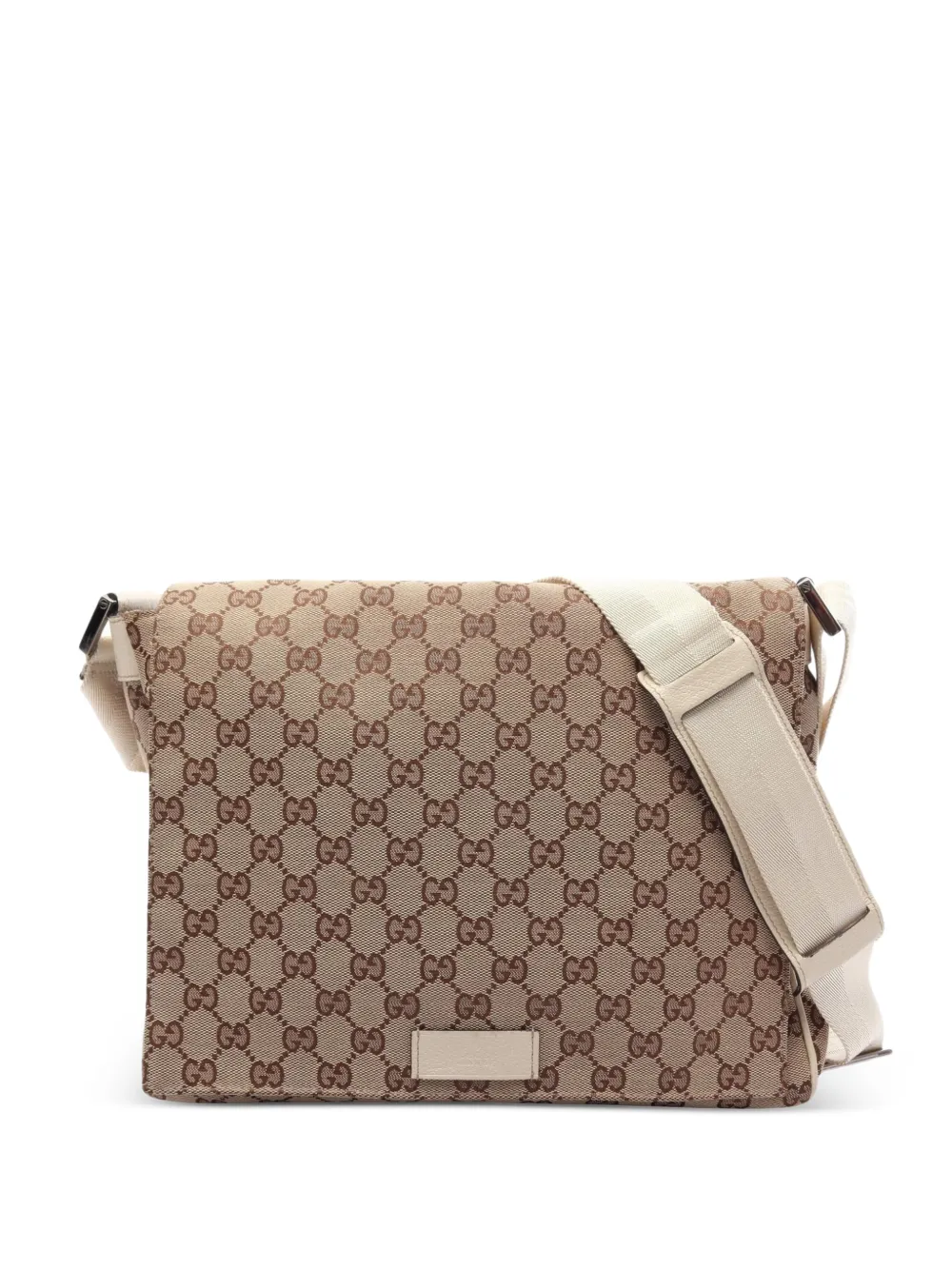Gucci Pre-Owned 2000s GG canvas cross body bag - Toni neutri