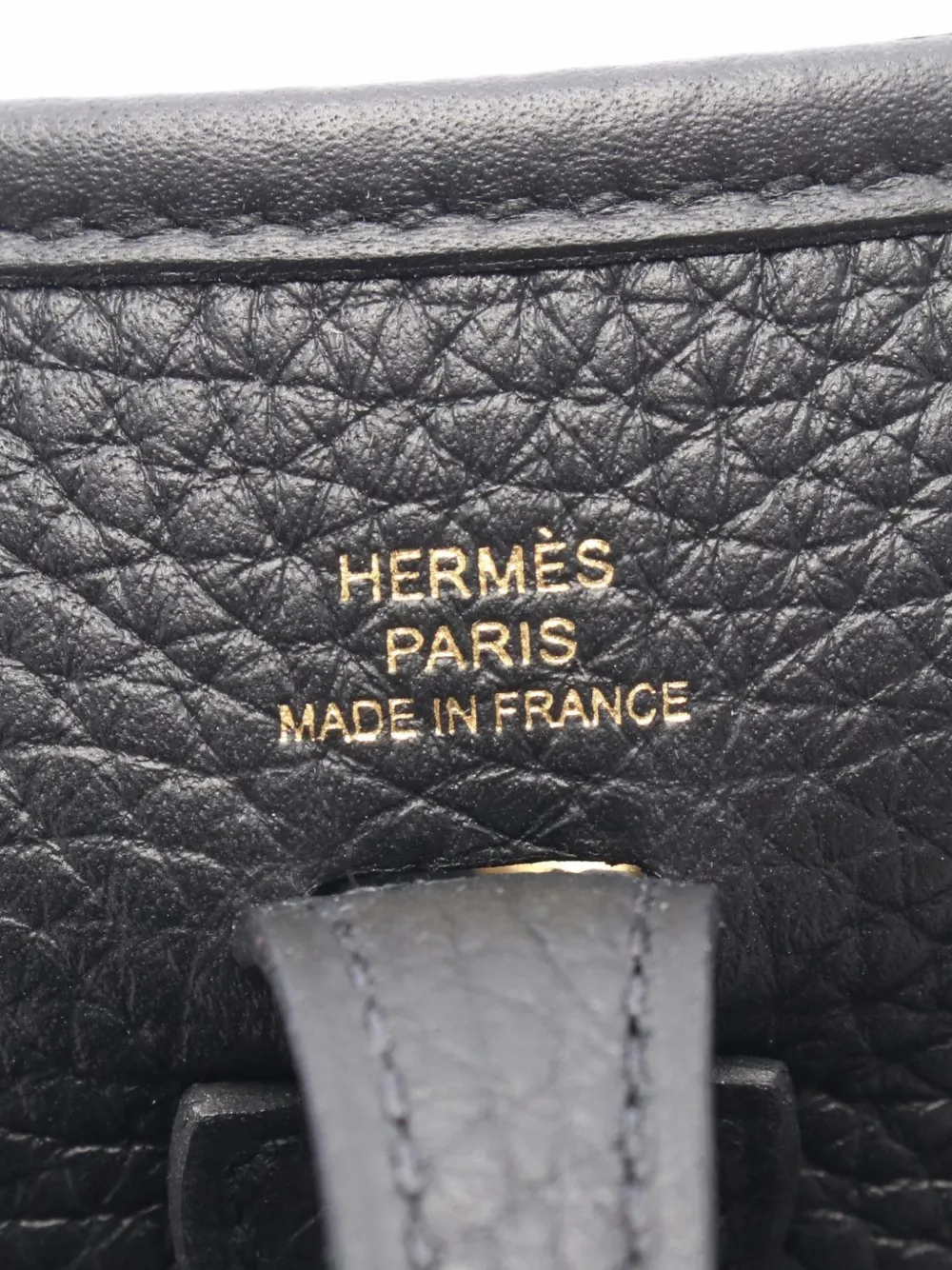 Hermès Pre-owned 2024 TPM Evelyne Shoulder Bag in Black, view 4