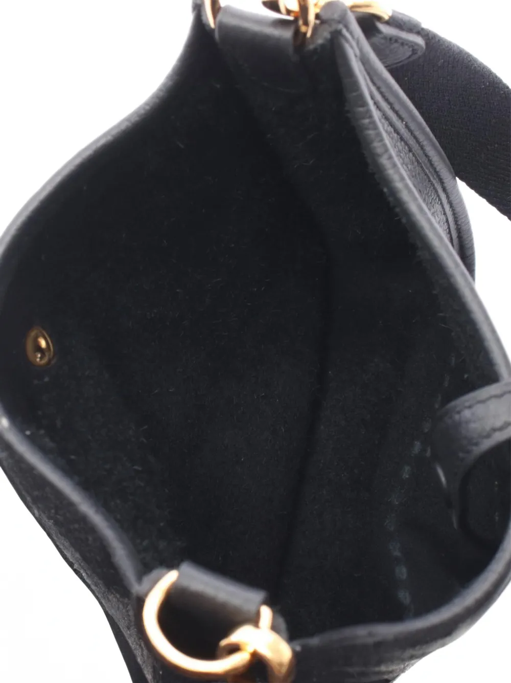 Hermès Pre-owned 2024 TPM Evelyne Shoulder Bag in Black, view 5