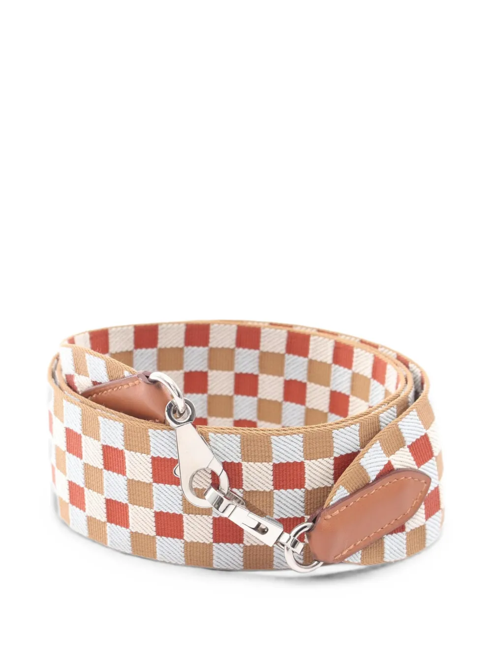 Pre-owned Hermes 2022 Sangle Kaval Shoulder Strap In Neutrals