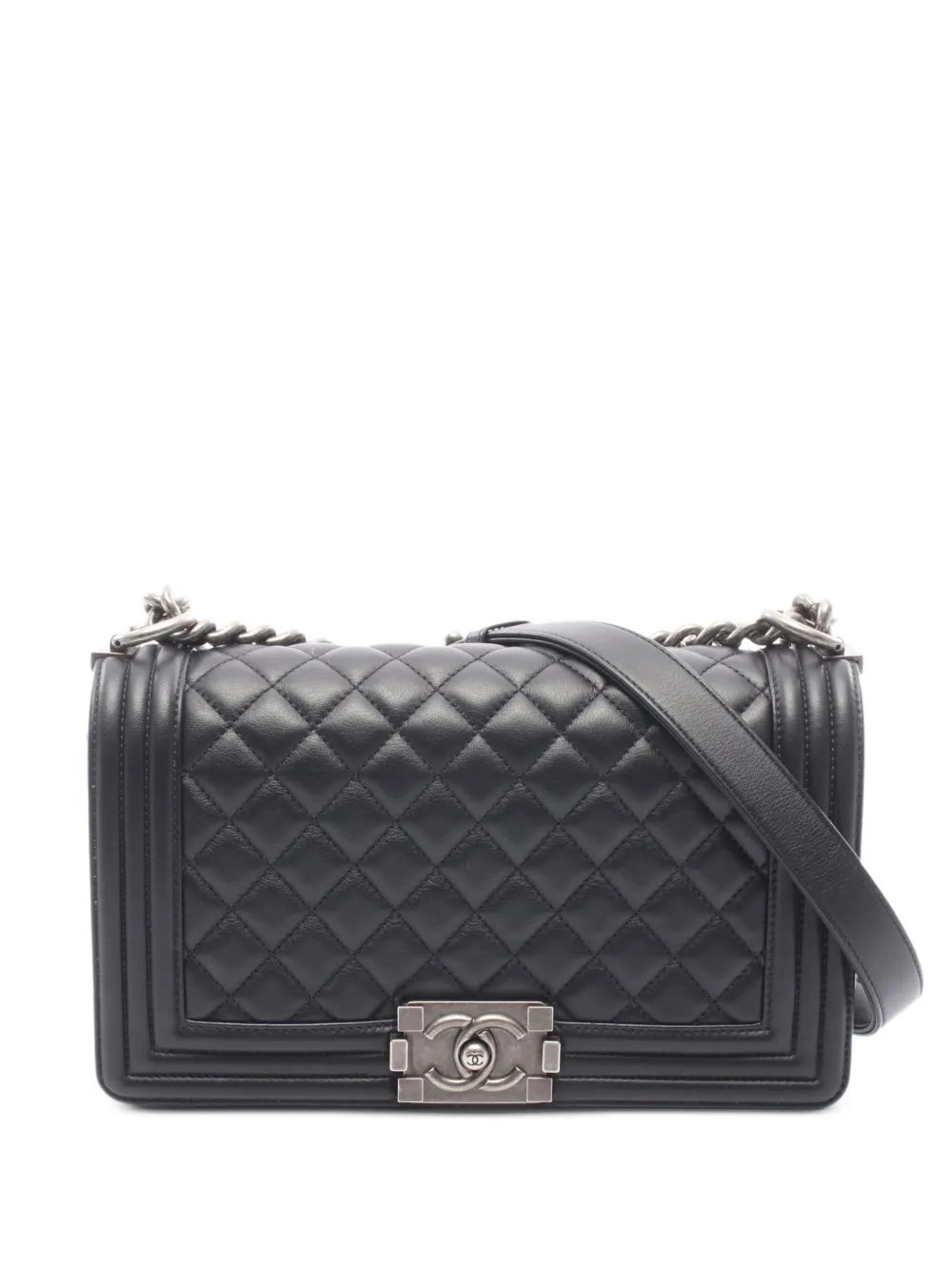 CHANEL Pre-Owned Borsa a spalla Boy Chanel 2018-2019 - Nero