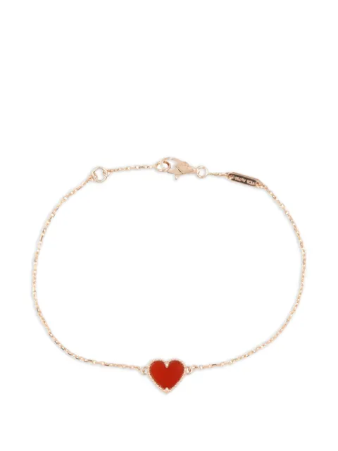 Van Cleef & Arpels Pre-Owned pulsera Sweet Alhambra con dije de corazón 2010