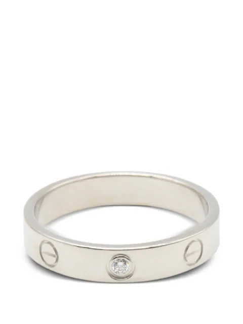 Cartier 2010s Love ring met diamant