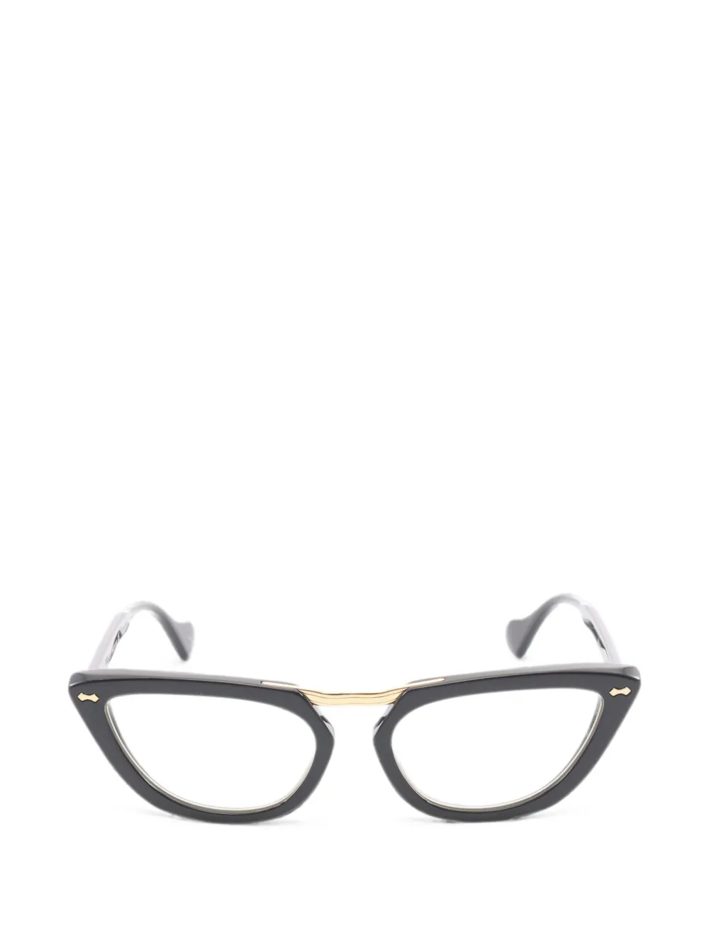 Gucci Pre-Owned cat-eye glasses - Nero