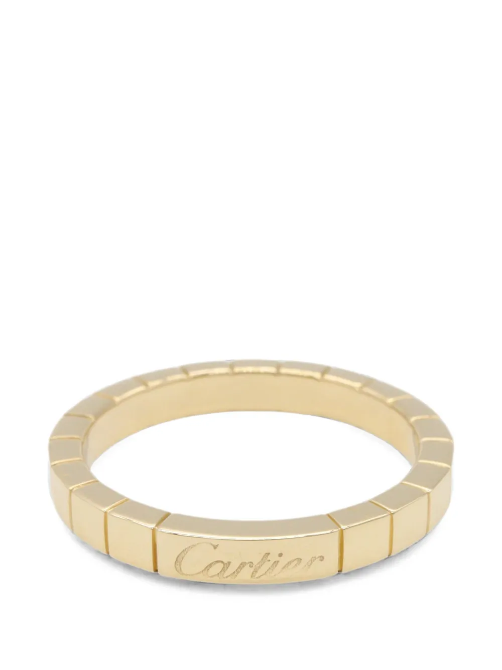 Cartier 2010s engraved-logo ring - Oro