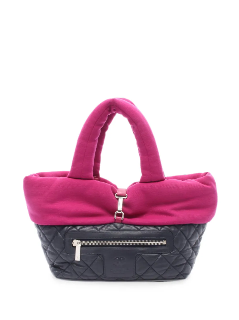CHANEL Pre-Owned Borsa tote Coco Cocoon reversibile piccola 2009-2010 - Blu