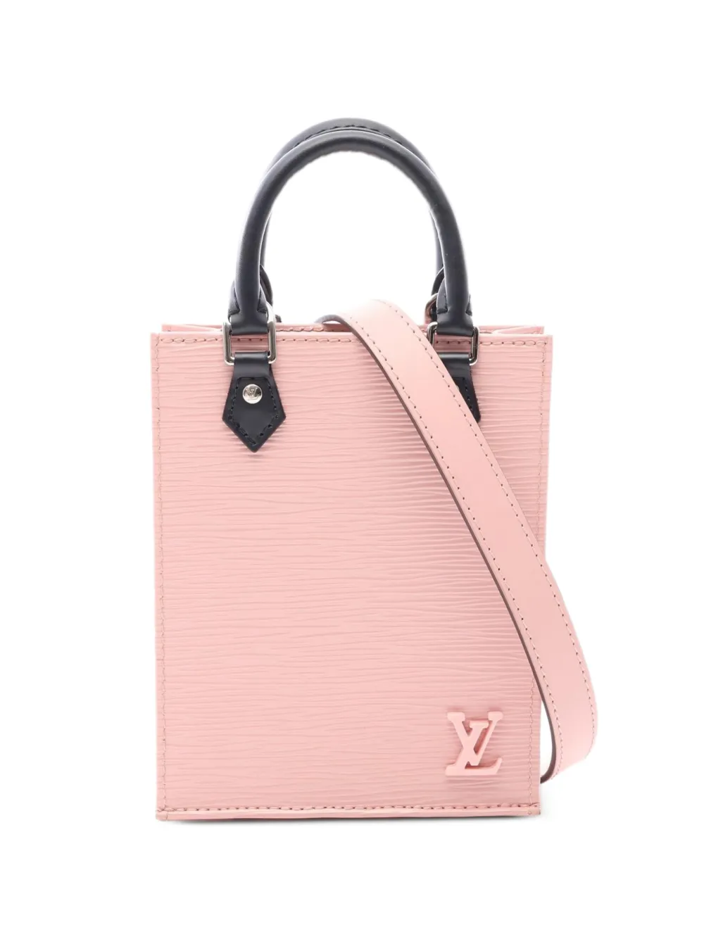 Louis Vuitton Pre-Owned 2021 Petite Sac Plat leather tote bag - Pink