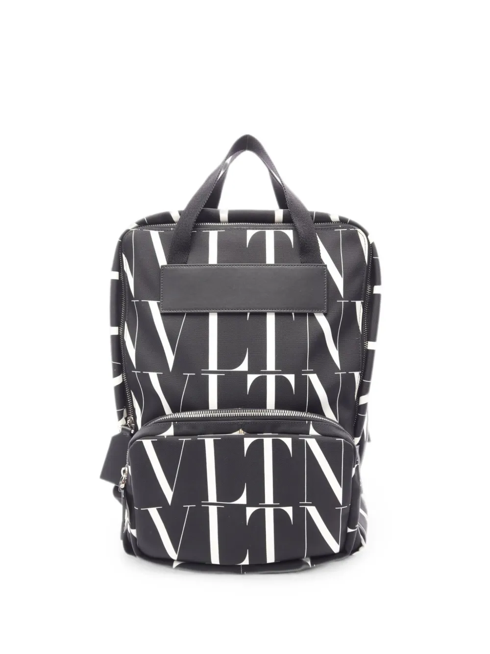 Valentino Garavani Pre-Owned 2010s VLTN logo backpack - Nero