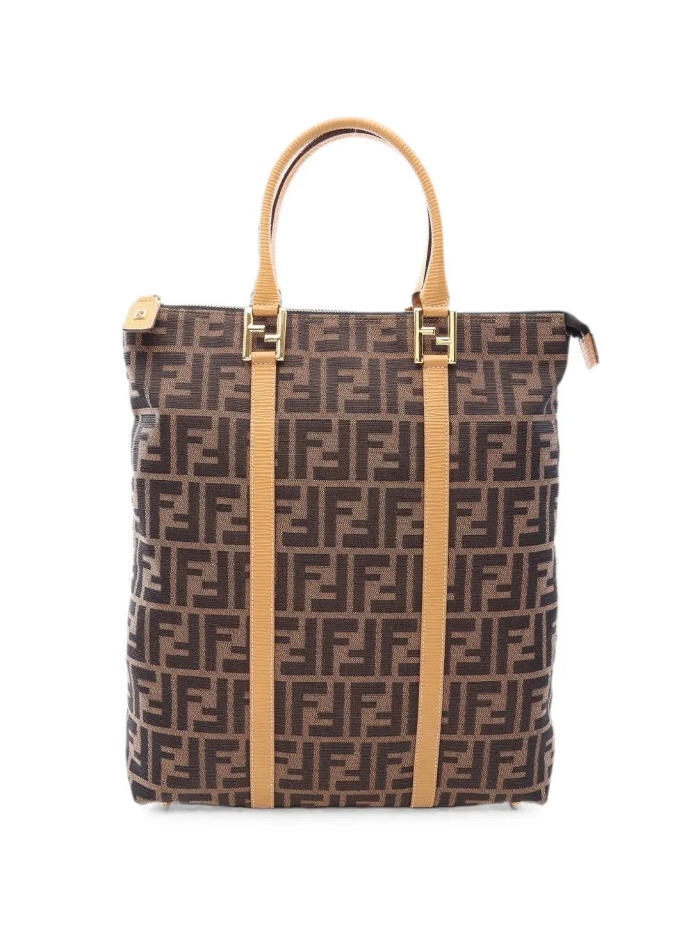Fendi Pre-Owned Borsa tote anni 2000 - Marrone