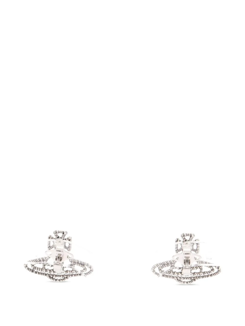 Vivienne Westwood Pre-owned 2020s Coretta Orb Earrings in Silver, view 2
