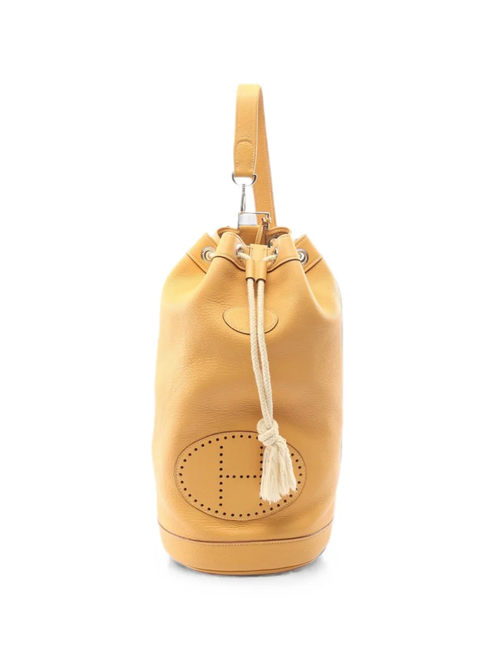 Hermès Pre-Owned 2000 Clemence leather shoulder bag - Gelb