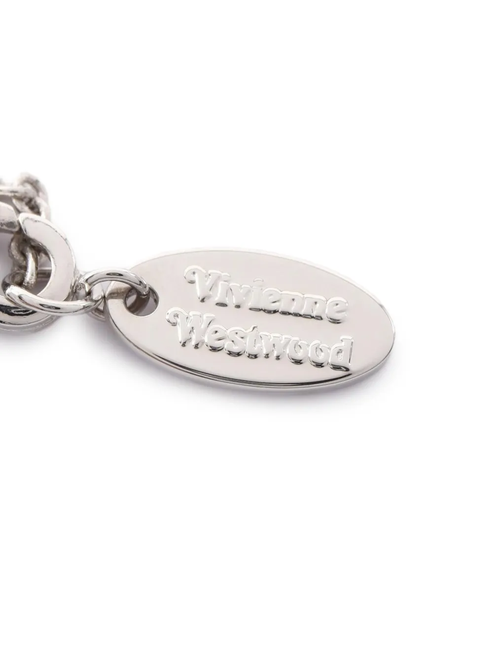 Vivienne Westwood Pre-owned 2020s Carmela Orb Pendant Necklace in Silver, view 5