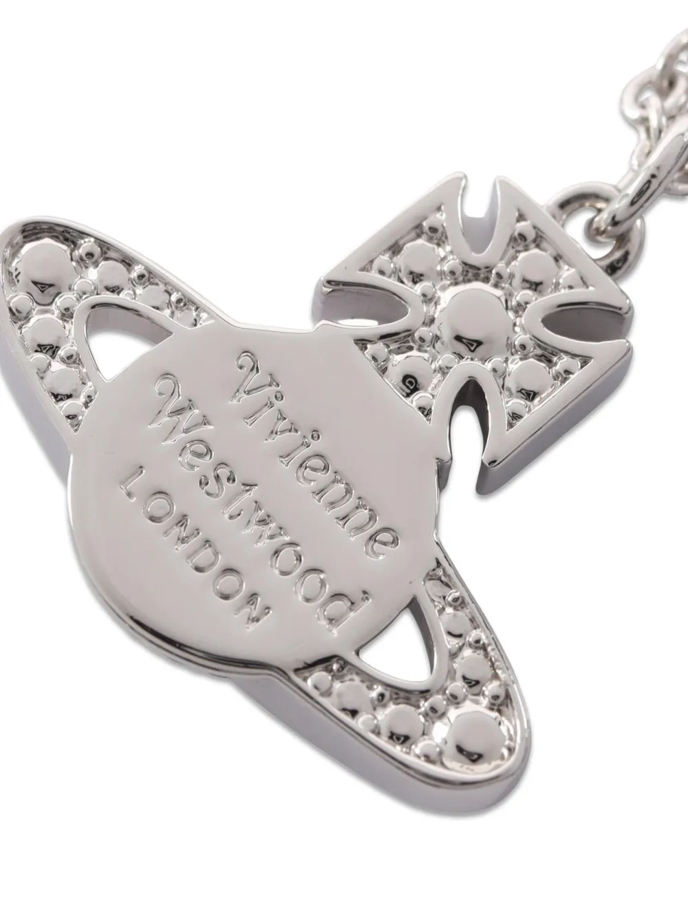 Vivienne Westwood Pre-owned 2020s Carmela Orb Pendant Necklace in Silver, view 3