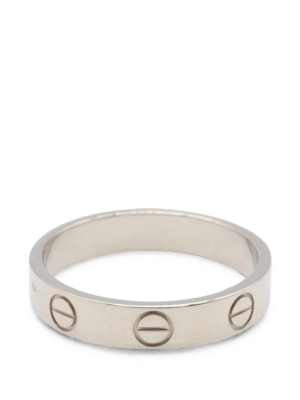 Cartier 2010s mini Love ring - Argento