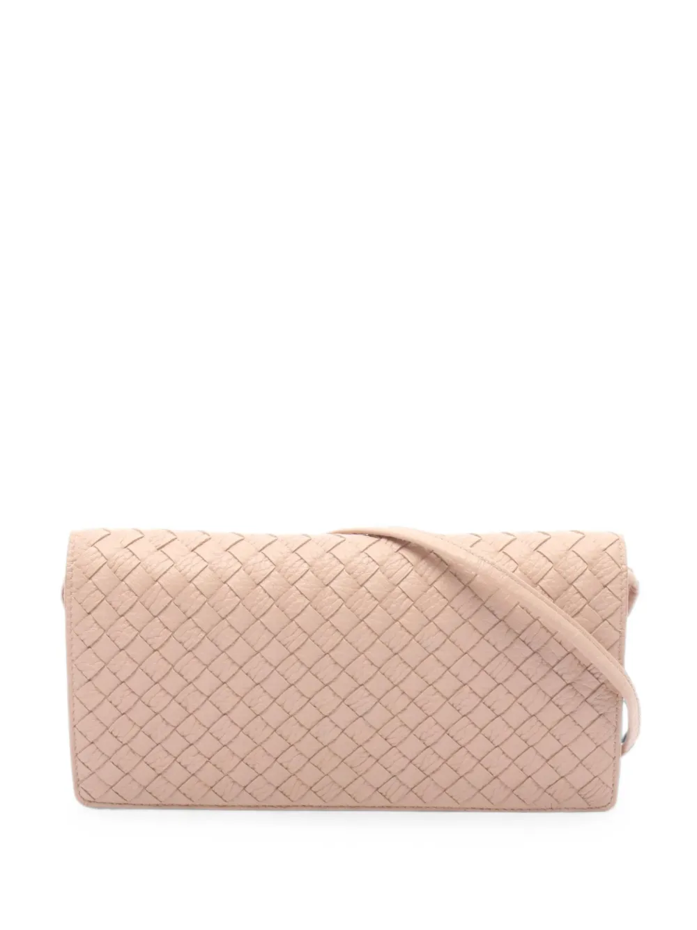 Bottega Veneta Pre-Owned 2010s Intrecciato shoulder bag - Nude