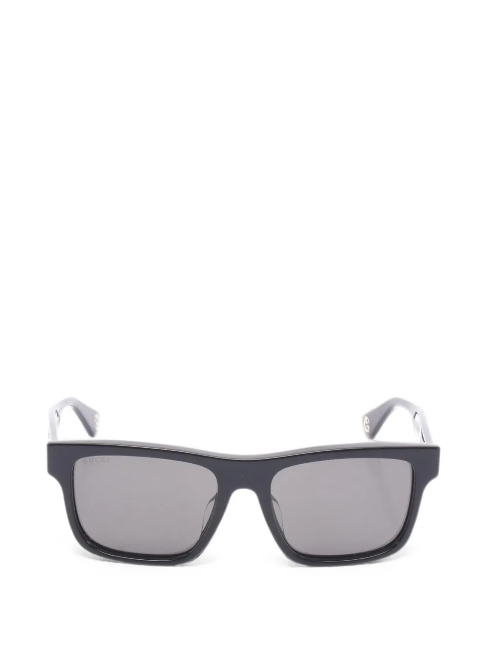 Gucci Pre-Owned 스퀘어 프레임 선글라스 | 블랙 | Image 1