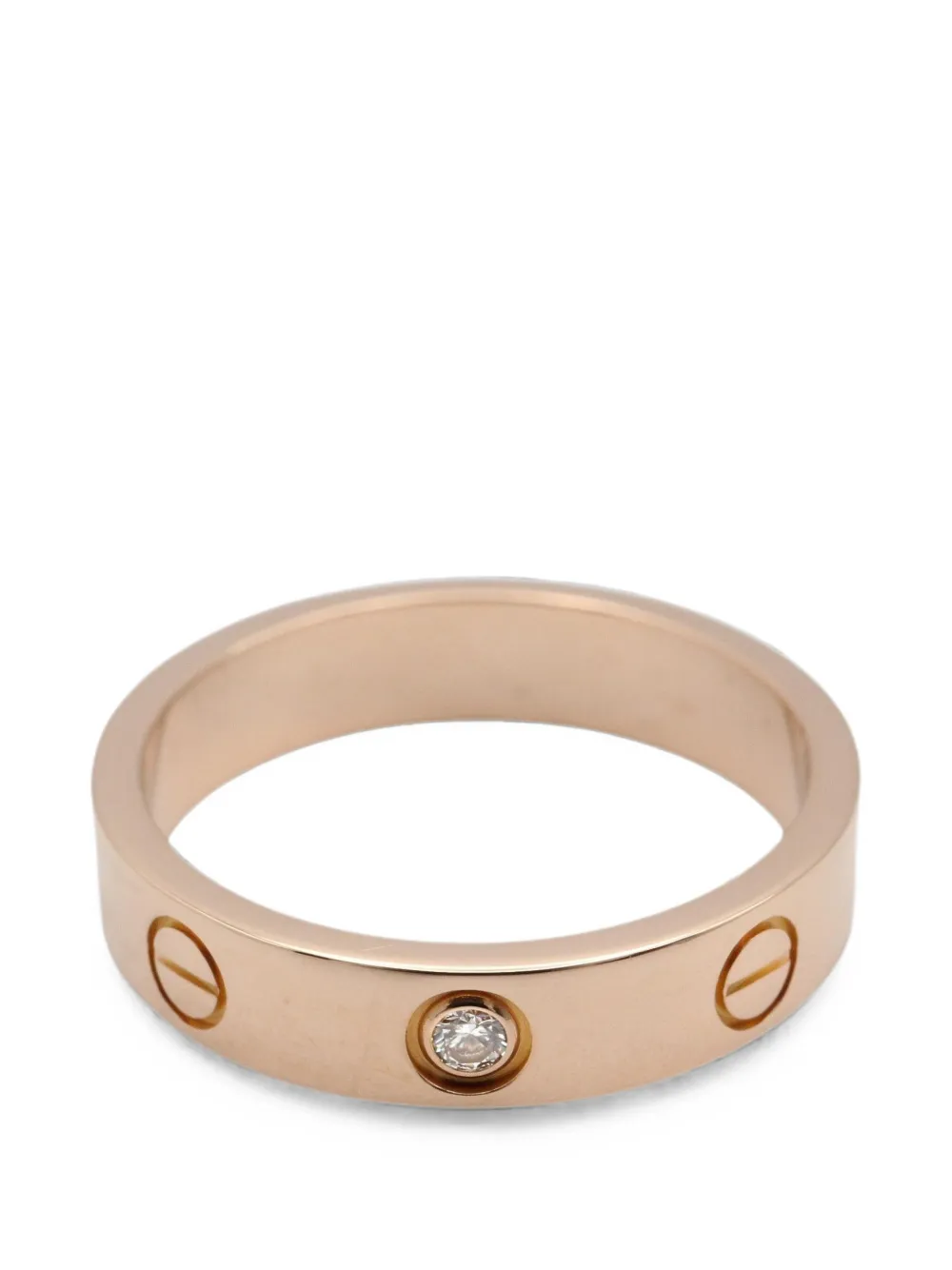 Cartier 2010s mini Love diamond ring - Rosa