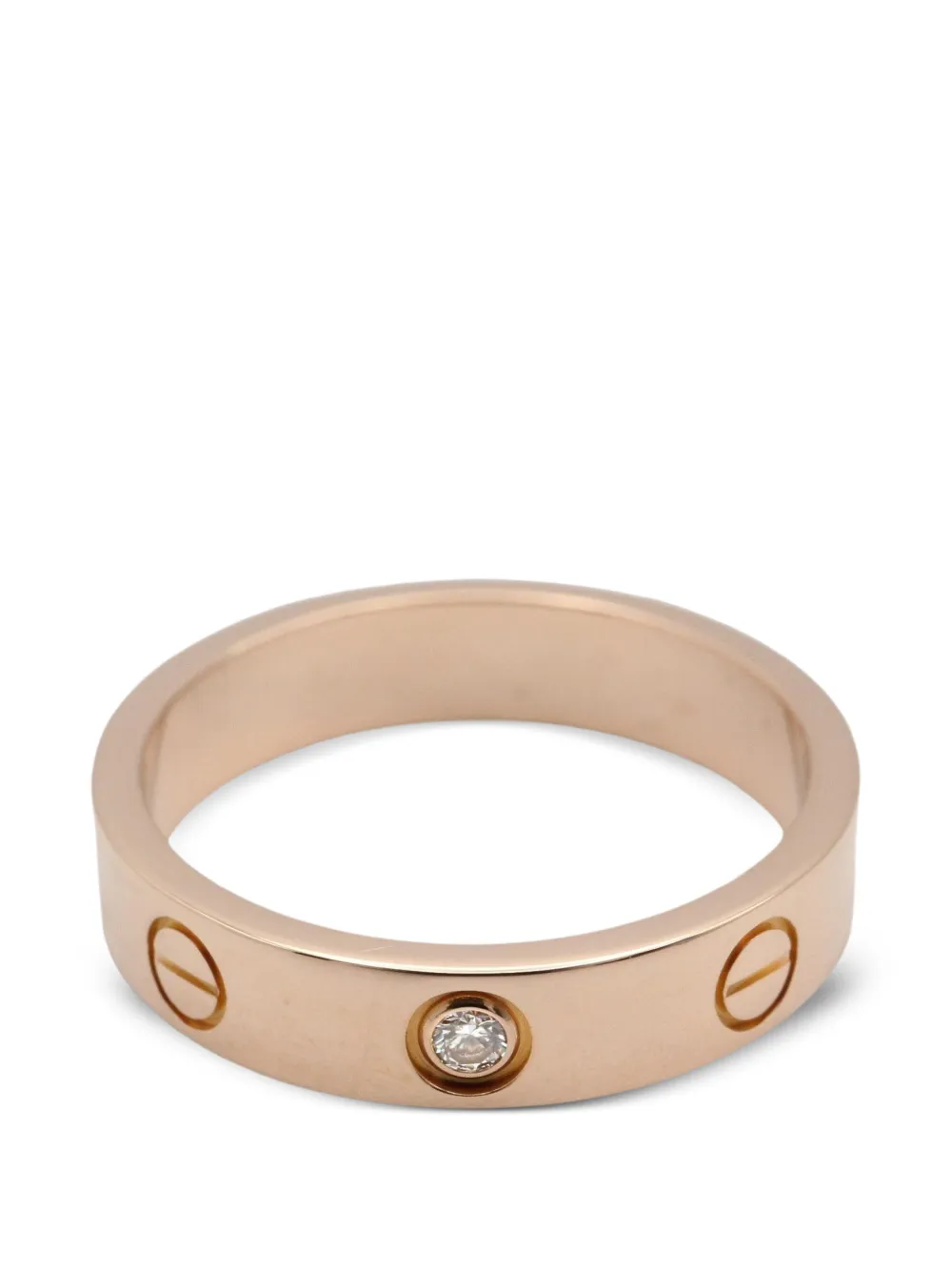 Cartier 2010s mini Love diamond ring - Rosa