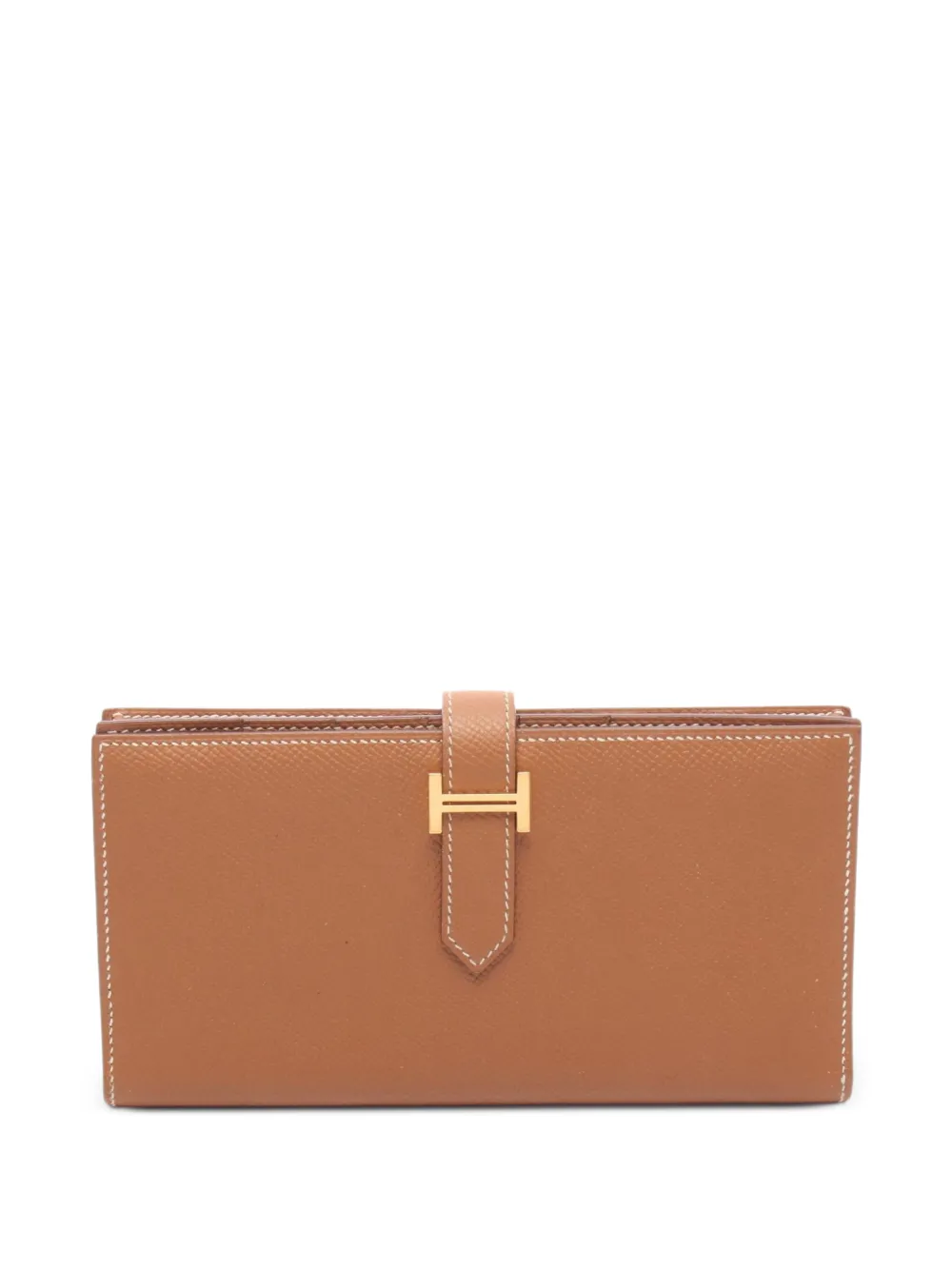 Hermès Pre-Owned 2018 Bearn Soufflet bi-fold wallet - Braun