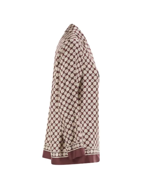 'S Max Mara camisa con estampado de dados