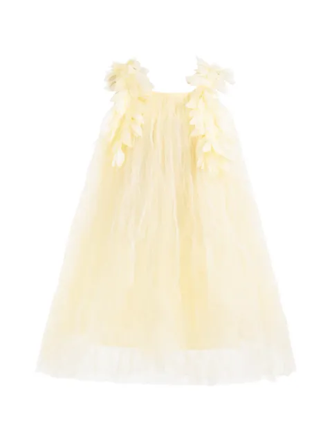 Mimi Tutu vestido Fiorenne de tul con pétalos