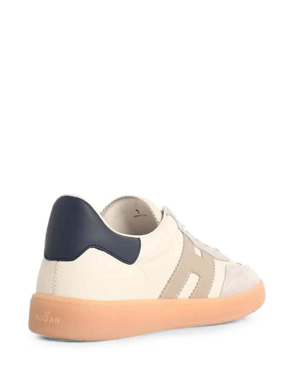 Hogan Cool suede-panelled sneakers Beige