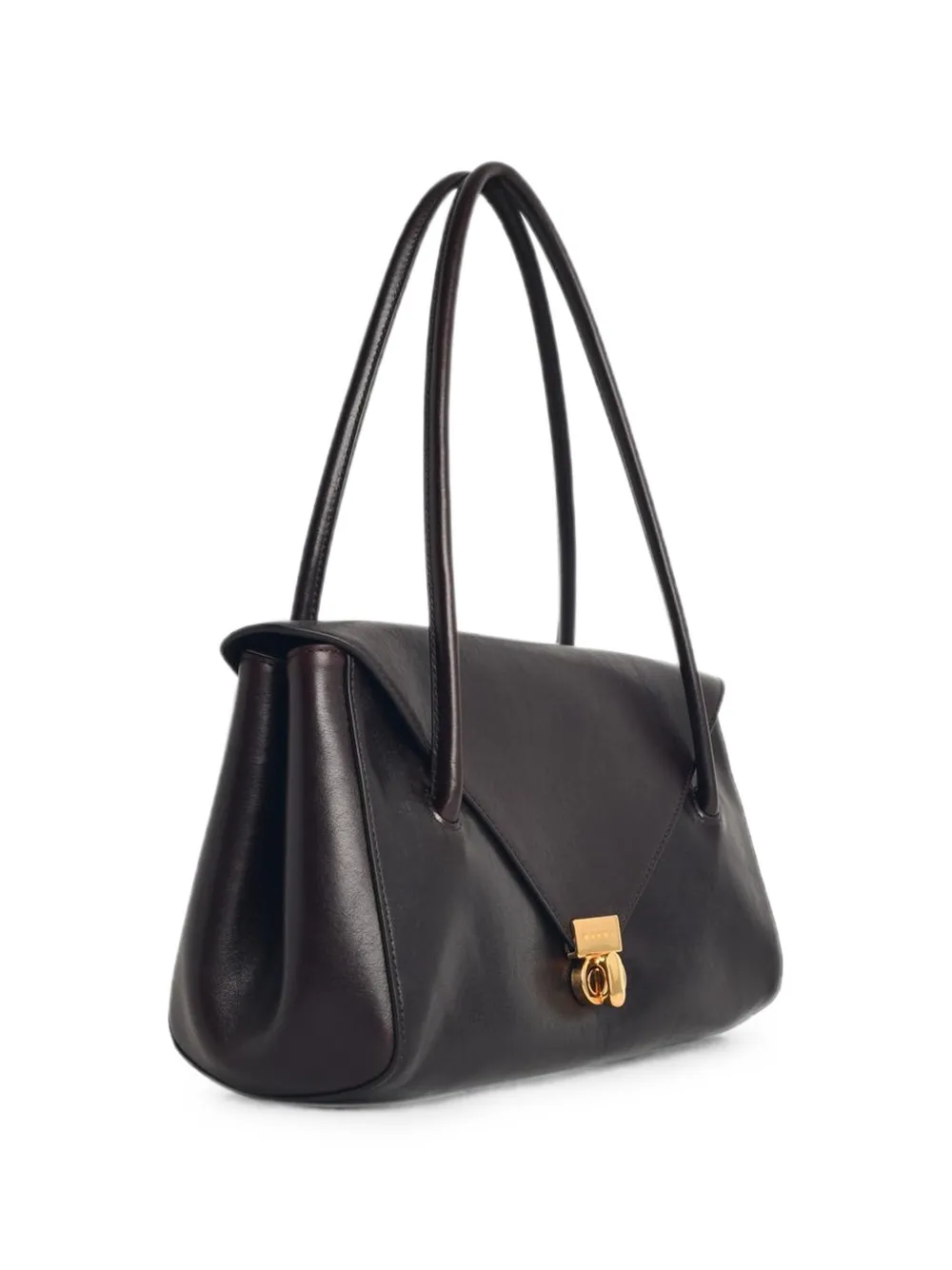 Marni East West schoudertas Bruin
