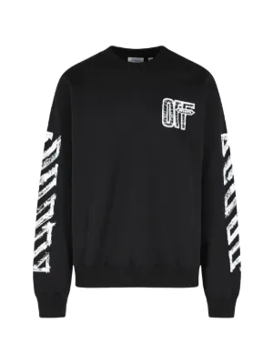 Off-White ロゴ スウェットシャツ | ブラック | FARFETCH JP