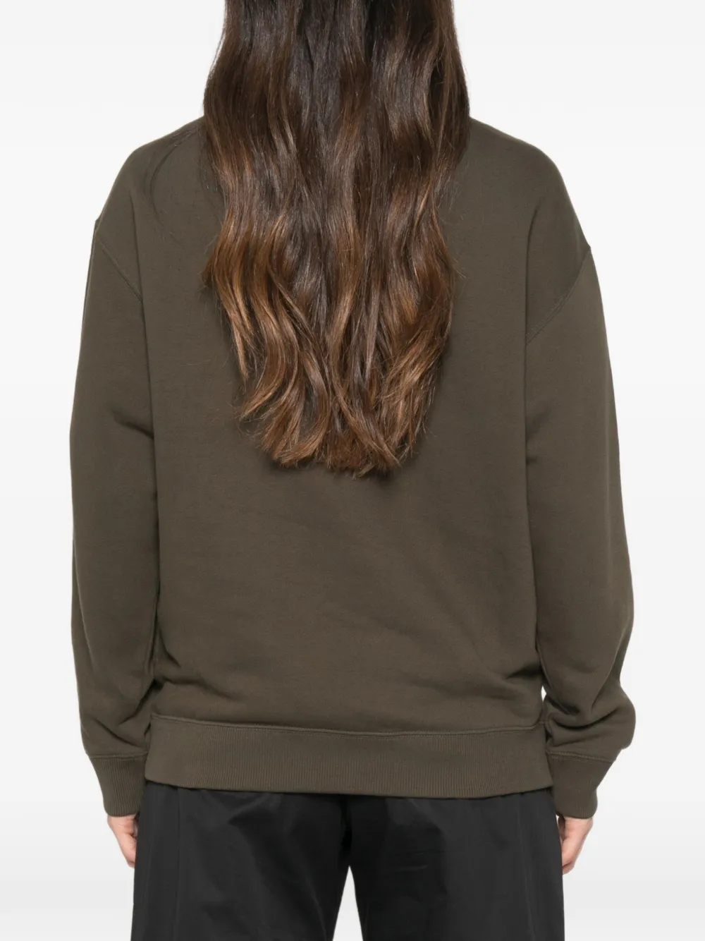 Jil Sander Trui met logoprint Groen