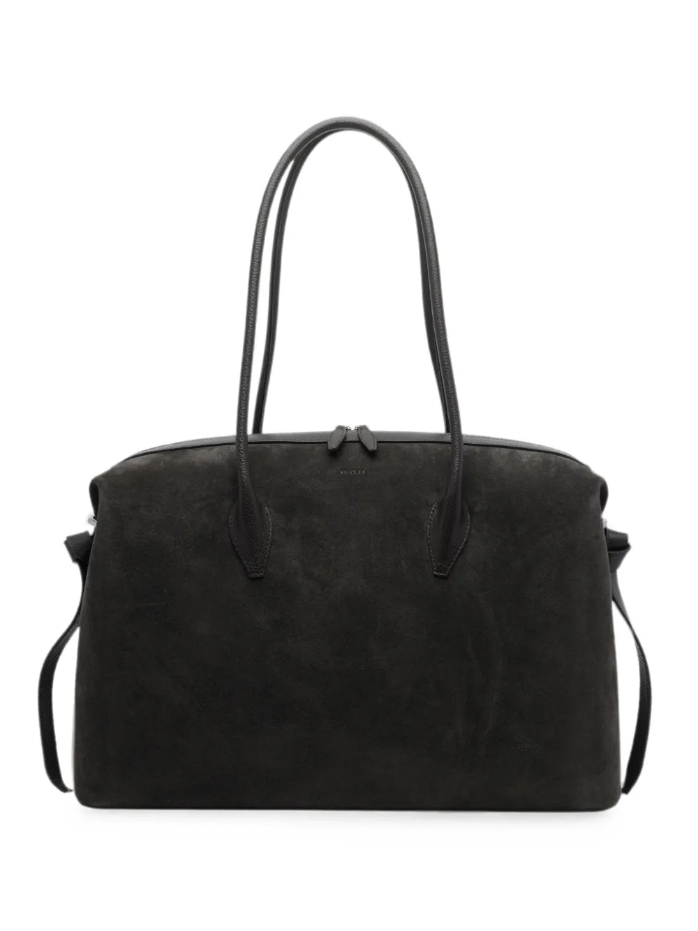 Yuzefi Brioche suede shoulder bag - Marrone