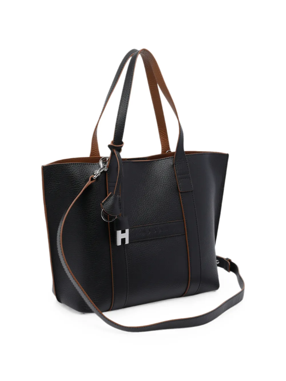 Hogan kleine Script-shopper Zwart