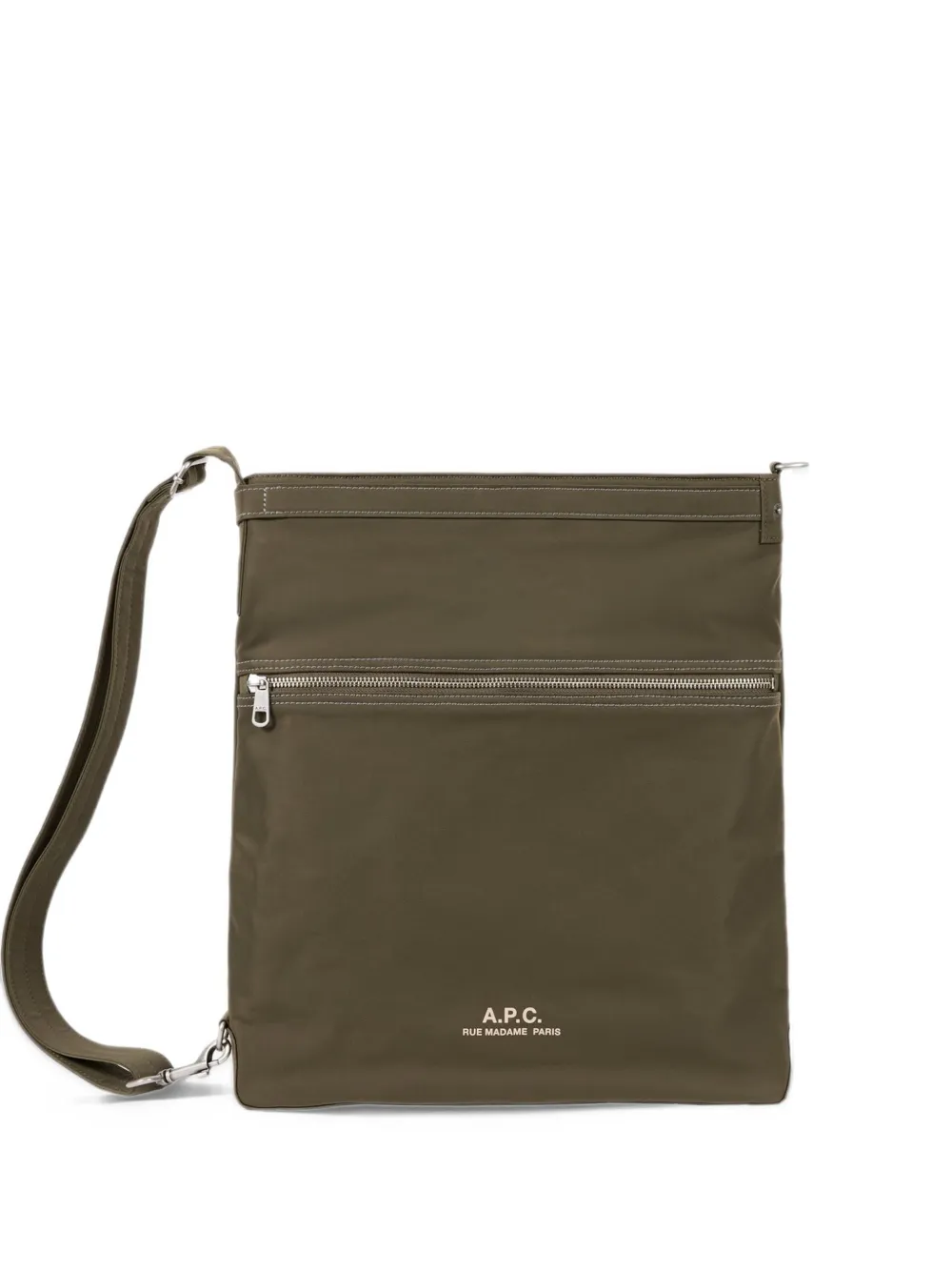 A.P.C. Archive messenger bag - Verde