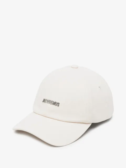 Jacquemus logo-plaque baseball cap