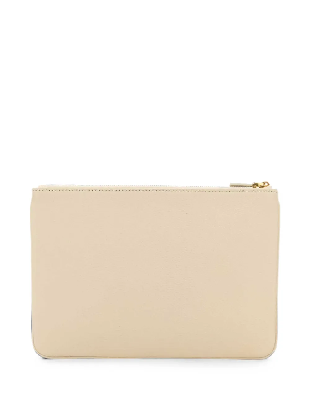 Valentino Garavani Kleine VLogo leren clutch Beige