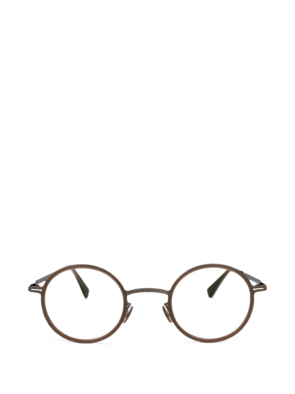 Mykita Eetu round-frame glasses - Marrone