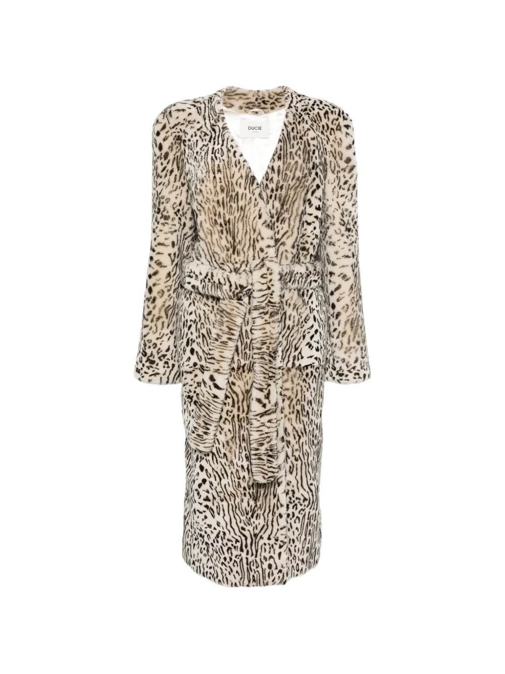 ducie Olivia shearling coat - Neutrals