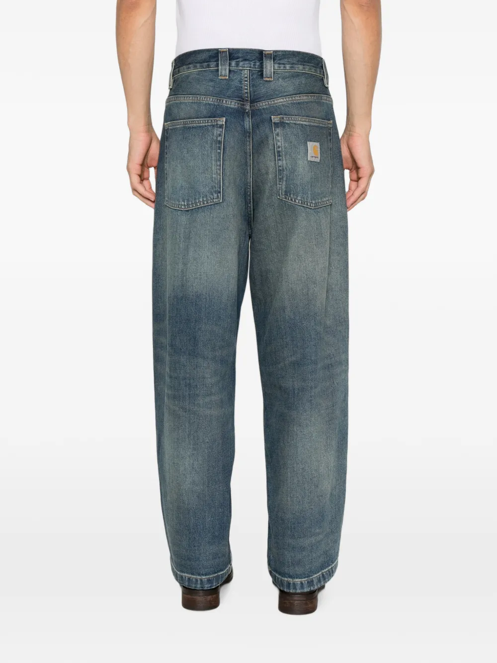 Carhartt WIP Brandon loose-fit jeans Blauw
