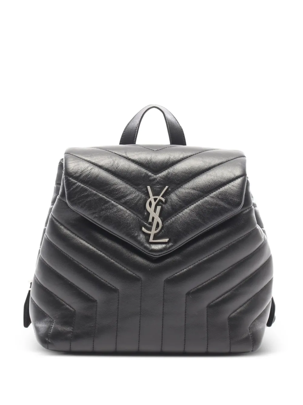 Saint Laurent Pre-Owned 2010s Lulu quilted backpack - Black