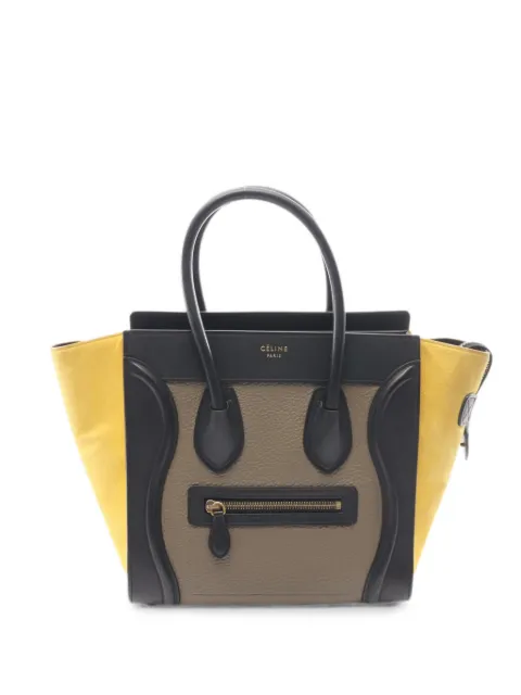 Celine Pre-Owned 2000s micro Luggage tote bag