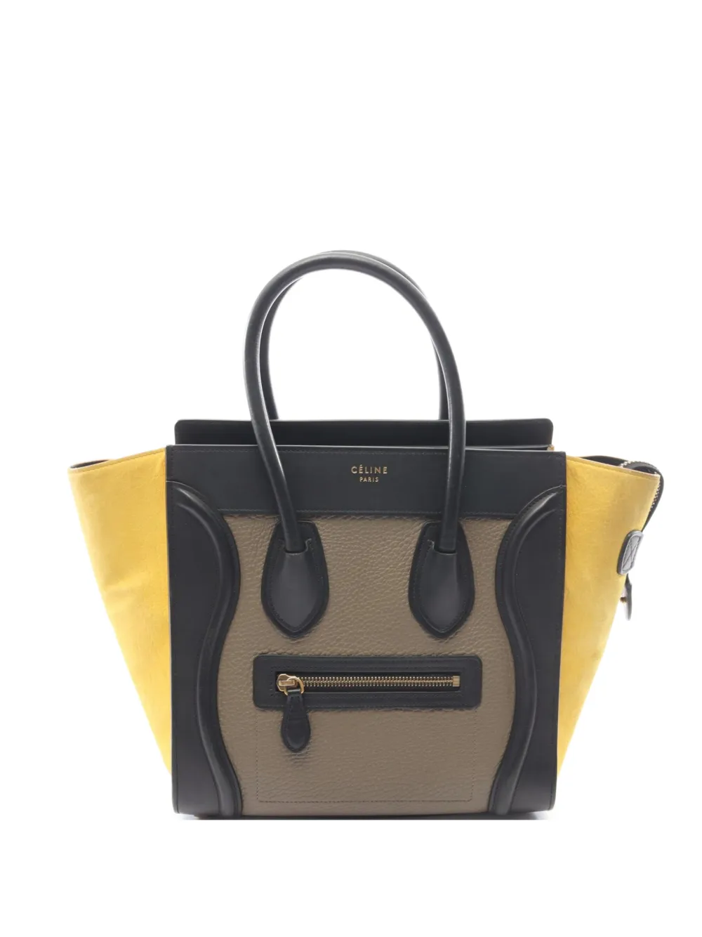 Celine Pre-Owned 2000s micro Luggage tote bag - Nero