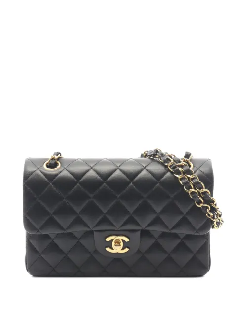 CHANEL Pre-Owned Double Flap 马特拉塞凸纹皮质斜挎包