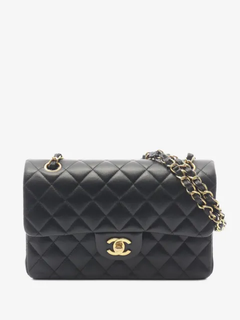CHANEL Pre-Owned Double Flap crossbody-taske i matelassé læder