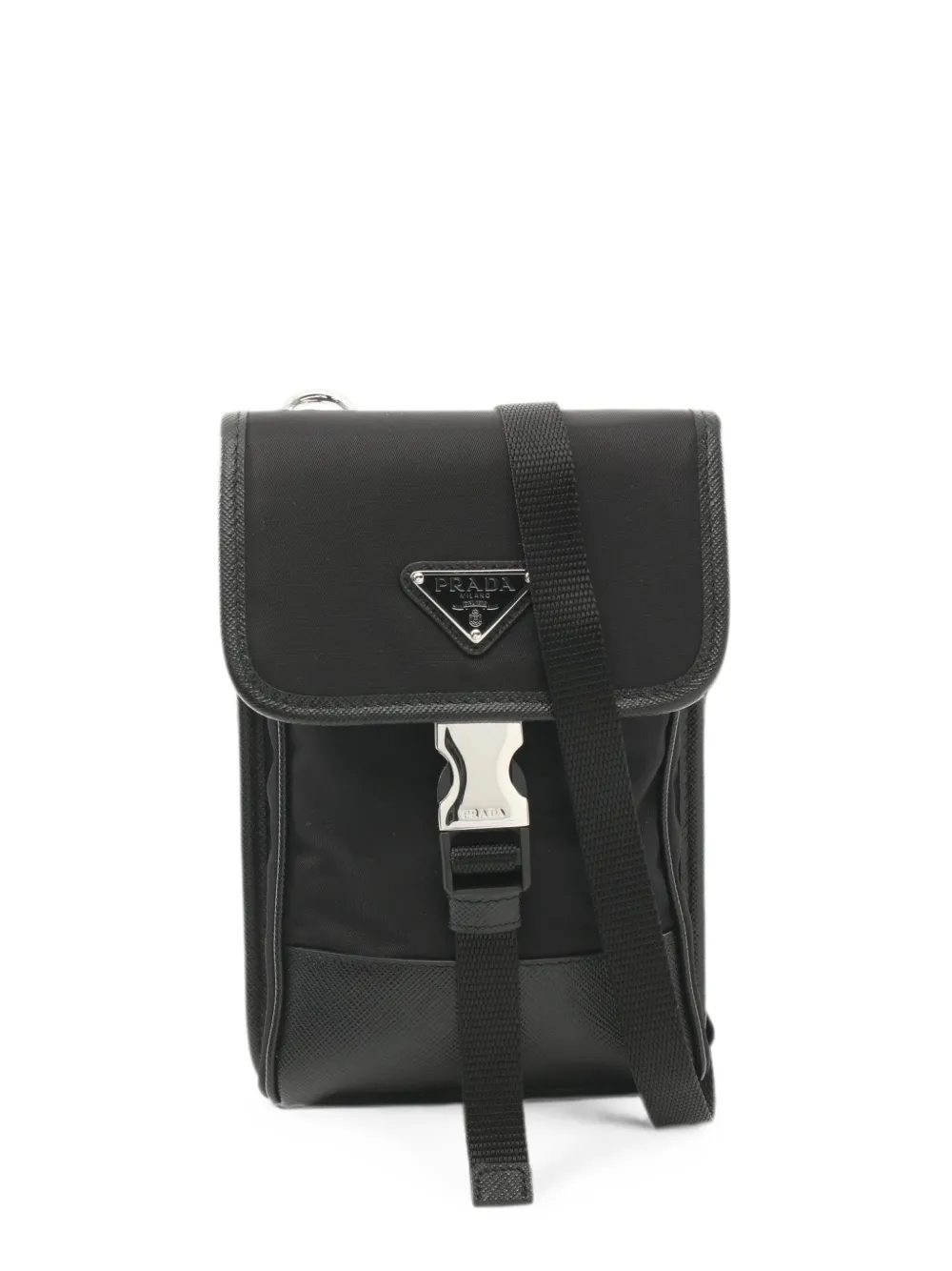 Prada Pre-Owned Tessuto Saffiano mini shoulder bag - Schwarz
