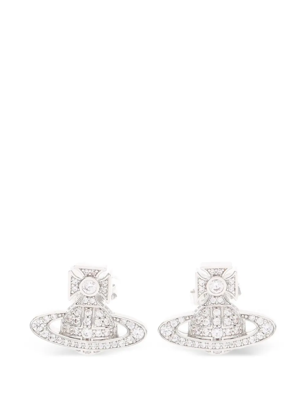 Vivienne Westwood Pre-Owned boucles d'oreilles Carmela Bas Relief - Argent